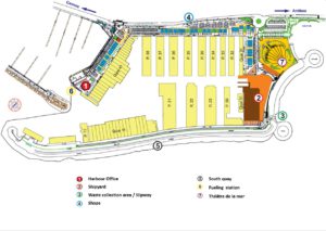 Plan du port Camille Rayon