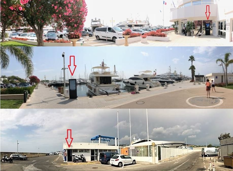 The port and the dynamic display