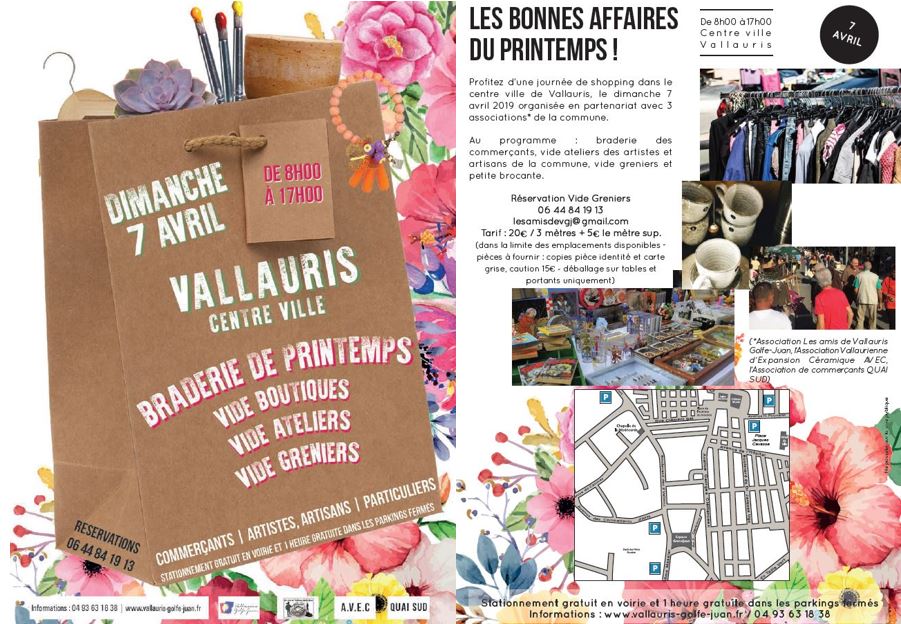 Braderie de Printemps   Vallauris