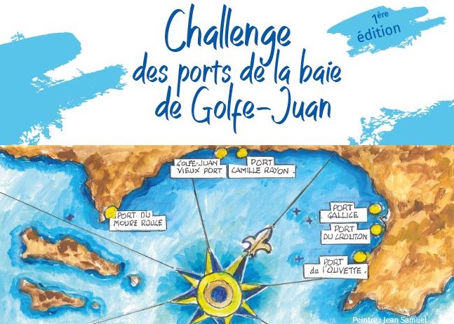 Challenge of the ports of the bay of Golfe- Juan